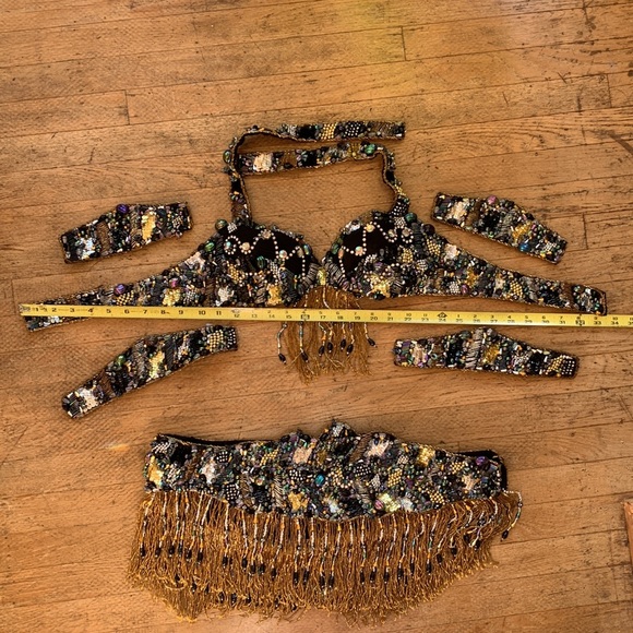 Star of Cairo Cabaret Bellydance 6 piece set - Picture 9 of 12